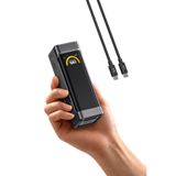 Aohi The Black Warrior 10.000 mAh 65W PD3.0 Powerbank, Akıllı Dijital Göstergeli Taşınabilir Hızlı Ş
