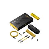Aohi The Future Creative Power Usb-c To Usb-c Apple Lightning Modüler Uzayabilen 480mbps 240w Pd 3.1 Süper Hızlı Şarj/data Kablo Seti - Sarı
