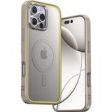 Aohi The Future Iphone 16 Pro Kılıfı, Magsafe Uyumlu Telefon Kılıfı, Desert Titanium