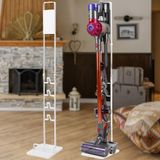 AOKEMAi Vakum Standı Dyson V15 V12 V11 V10 V8 V7 V6, Depolama Standı-Yerleştirme İstasyonu Tutucu Dyson ile Uyumlu Elektrikli Süpürge Standı, Beyaz
