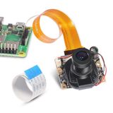 Aokin Raspberry Pi 3 Model B+ Kamera Modülü Otomatik IR Kesim Anahtarlama Gündüz/Gece Görüş Video Web Kamerası Ayarlanabilir Odak 5MP OV5647 Sensör 1080p HD, Raspberry Pi 2/3 Model B için A A+ Sıfır/Sıfır W