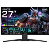 AORUS FO27Q5P 27" OLED Gaming Monitor, QHD (2560x1440), 500Hz, 0.03ms GTG, Anti-Reflection, HDMI 2.1 & DisplayPort 2.1 & USB-C, DisplayHDR True Black 500, ClearMR 21000, Dahili Hoparlör