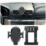 AOUKKL Mazda 3 2004-2013 Aksesuarlarına Uygun Araç Telefonu Tutacağı, Kalın Kılıflar Dostu, 4.7-7 inç Telefonlar için Cep Telefonu Montajı, 360 Derece Döndürme, Kurulumu Kolay