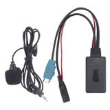 Aoutecen Araç Bluetooth Kablosuz Radyo Stereo AUX Adaptör Kablosu, Mikrofon Eller Serbest Adaptör Otomobil Elektronik Aksesuarları Bluetooth aux Yedek Alpine KCE-236B / CDA-9852 / E ile Uyumlu