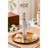 AOZ KOZMETİK Gri Parfüm Dolum Seti Doldurulabilir Mini Parfüm Şişesi Cep Parfüm Şişesi Taşınabilir Parfüm Şişesi 12ML