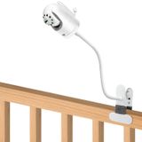 AOZTSUN Esnek Klips Kelepçesi Montaj Bebek Optik DXR-8 ve DXR-8 PRO Video Bebek Monitörü Kamerası 15,7 inç Esnek Uzun Kaz Boynu Kol, Beşik Bebek Kamerası Standı için Bebek Monitörü Tutacağı
