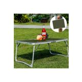 Apa Taşıyıcı Hırdavat Çanta Tipi Mini Kamp Masası Katlanır Kamp Masası 60X40 cm