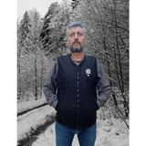 Apaydın İş Güvenlik Keçe Yelek ( Aba Yelek) - Siyah - 2XL