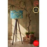 APCASADECOR Van Gogh Badem Çiçekleri Desenli Sanatsal Lambader Başlığı