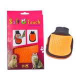 Apco Soft Touch Kedi Köpek Masaj ve Tüy Toplama Eldiveni