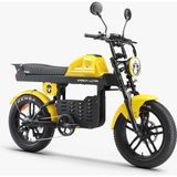 Ape Ryder Gibbon Ultra Pro 1000W Elektrikli Bisiklet AYNA VE EL GAZI HEDİYELİ - Sarı