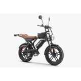 Ape Ryder Mandrıll 1000w Elektrikli Bisiklet Ayna Çanta Ve El Gazı Siyah