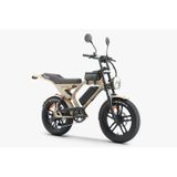 Ape Ryder Mandrıll Ultra 1000w Elektrikli Bisiklet Ayna Çanta Ve El Gazı Sarı