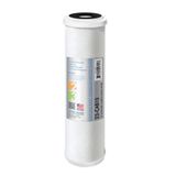 APEC WATER 23-CAB10 US MADE 10" x 2.5" Ters Ozmoz Sistemi İçin Karbon Blok Su Filtresi, Beyaz