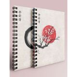 Apeirona Kareli ve Çizgili Defter Takımı - A5 - Çelik Spiral - 2X80 Sayfa - Renkli
