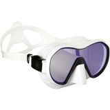 Apeks Vx1 Beyaz Çerçevesiz Dalış Maskesi UV Lens ile Rahatlık ve Sızdırmazlık