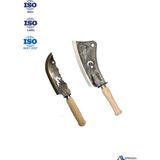 Apeksal Ahşap Saplı Kamp Outdoor Bıçak Satır Seti - 1