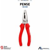Apeksal Sait Demirci SD2554 180 mm Profesyonel Kombine Pense Sıcak Dövme Çelik Sanayi Tipi - Kırmızı