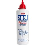 Apel D3 Iskelet Tutkalı Şeffaf Ahşap Tutkalı 650 gr Su Bazlı Pva Güçlü Ahşap Yapıştırıcı Mobilya ve Marangoz Tutkalı WG90
