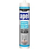 Apel Genel Amaçlı Silikon 280 gr Beyaz SS711 Yüksek Uzama Katsayısı ile Su ve Rüzgar İzolasyonu