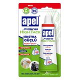 Apel Proseries High Tack Korniş Montaj Silikonu Ultra Hızlı Güçlü Yapıştırıcı Beyaz 75 ML