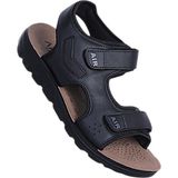 Apella 920-5 Dakar Siyah Erkek Sandalet Ayakkabı
