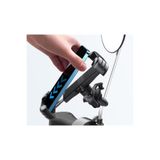 Apera Cr08 Motor, Bisiklet, Motosiklet Telefon Tutucu Ayna Demiri İçin, Kilit Sistemli, Şok Emici, Tek El