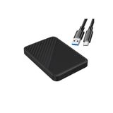 Apera CR44 Type-C 3.1'den USB 3.0'a 2.5” HDD/SSD Harici Disk Kutusu Tak-Çalıştır, 6TB Destekli