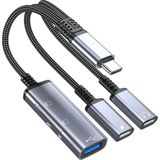 Apera CR64 Type-C 5 In 1 Çok Fonksiyonlu Otg Hub – Type-C Kulaklık Girişi, 60W Pd Hızlı Şarj, Sd & Micro Sd Kart Okuyucu ve USB 2.0 Adaptör