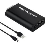 Apera G300 Ps2'den Hdmi'a Çevirici Adaptör Hdtv 3,5 mm Ses Çıkışlı Mini Usb'den Usb'ye Kablo ile Güç Alır Ps2 Slim Desteklemez