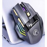 Apera Imce Gwx7 Kablosuz Şarjlı Rgb Gaming Mouse Sessiz Tık Oyun Faresi 3200DPI 7 Tuş - Gri