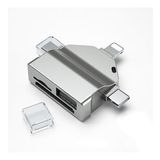 Apera NR18 OTG 7 in 1 Lightning Type C USB Micro USB Hafıza Kart Okuyucu IOS 13 iPhone Android