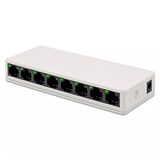 Apera NR4 8 Port Switch LED Işıklı RJ45 100Mbps Ethernet İnternet Dağıtıcı Ağ Hub Ev Ofis İçin