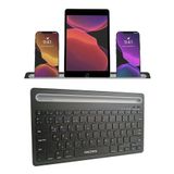 Apera Onezero Ağır Sağlam Ultra İnce Taşınabilir Kablosuz 3 Kanal Bluetooth Türkçe Q Klavye Standlı