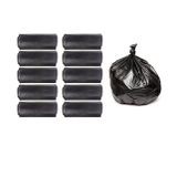 APEX ENDÜSTRİYEL Çöp Poşeti jumbo boy J-400 80 * 110 (10 Paket 10 Adetli Toplam 100 Adet) SİYAH