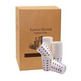 APEX ENDÜSTRİYEL Karton Bardak 7oz Çift Katman Sızdırmaz (Koli İçi 3000 Adet)