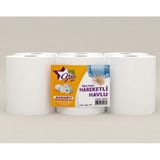 Apex Hareketlı Havlu 21 Cm 6 Rulo 3Kg