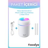 APEXİ 300 Ml Ulrasonik Araba - Oda Hava Nemlendirici Buhar Makinesi Ve Aroma Difüzörü Esans