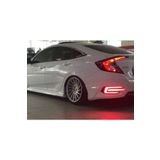 APEXİ Honda Civic Fc5 Arka Tampon Sisi Ledli E Sis Sağ Sol Takım 2016 Uyumlu