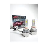 APEXİ Zenon H3 Led Xenon Yüksek Kalite Şimşek Etkili 10800 Lümen 6000k Beyaz Led