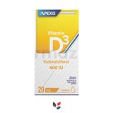 APEXİS Apexis Vitamin D3 Kolekalsiferol 400 IU Damla 20 ml