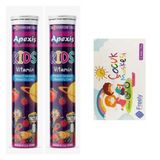 Apexis Kids Sambucus Nigra Vitamin C Zinc 1000 mg 2x20 Efervesan Tablet