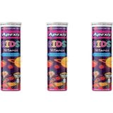 Apexis Kids Vitamin 22 Efervesan Tablet 3 Adet