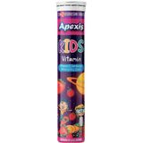 Apexis Kids Vitamin Ahududu Çilek Aromalı 22 Efervesan Tablet