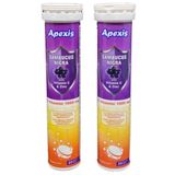 Apexis Sambucus Nigra Vitamin C Zinc 1000 mg 2x20 Efervesan Tablet