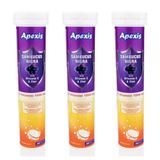 Apexis Sambucus Nigra Vitamin C Zinc 1000 mg 3x20 Efervesan Tablet