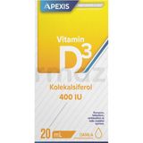 Apexis Vitamin D3 Kolekalsiferol 400 IU 20 ml Damla