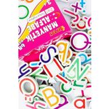 Apexma Manyetik Mıknatıslı Türkçe - İngilizce Harfler Eğitici Türkçe İngilizce Alfabe Oyuncak Magnet