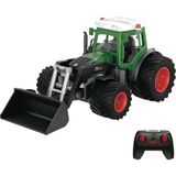 Apexma Oyuncak 2.4ghz Uzaktan Kumandalı 1:24 Ölçek Şarjlı Rc Traktör Forklift Aparatlı - Açık Yeşil
