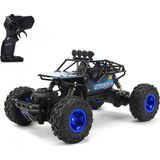 Apexma Oyuncak 2.4ghz Uzaktan Kumandalı Full Fonksiyon Şarjlı 4x4 Arazi Aracı Rc Rock Crawler - Mavi